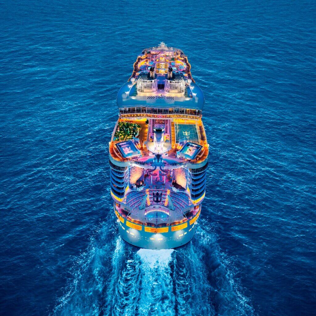 Royal Caribbean Allure of the Seas, The Largest cruise ship in the